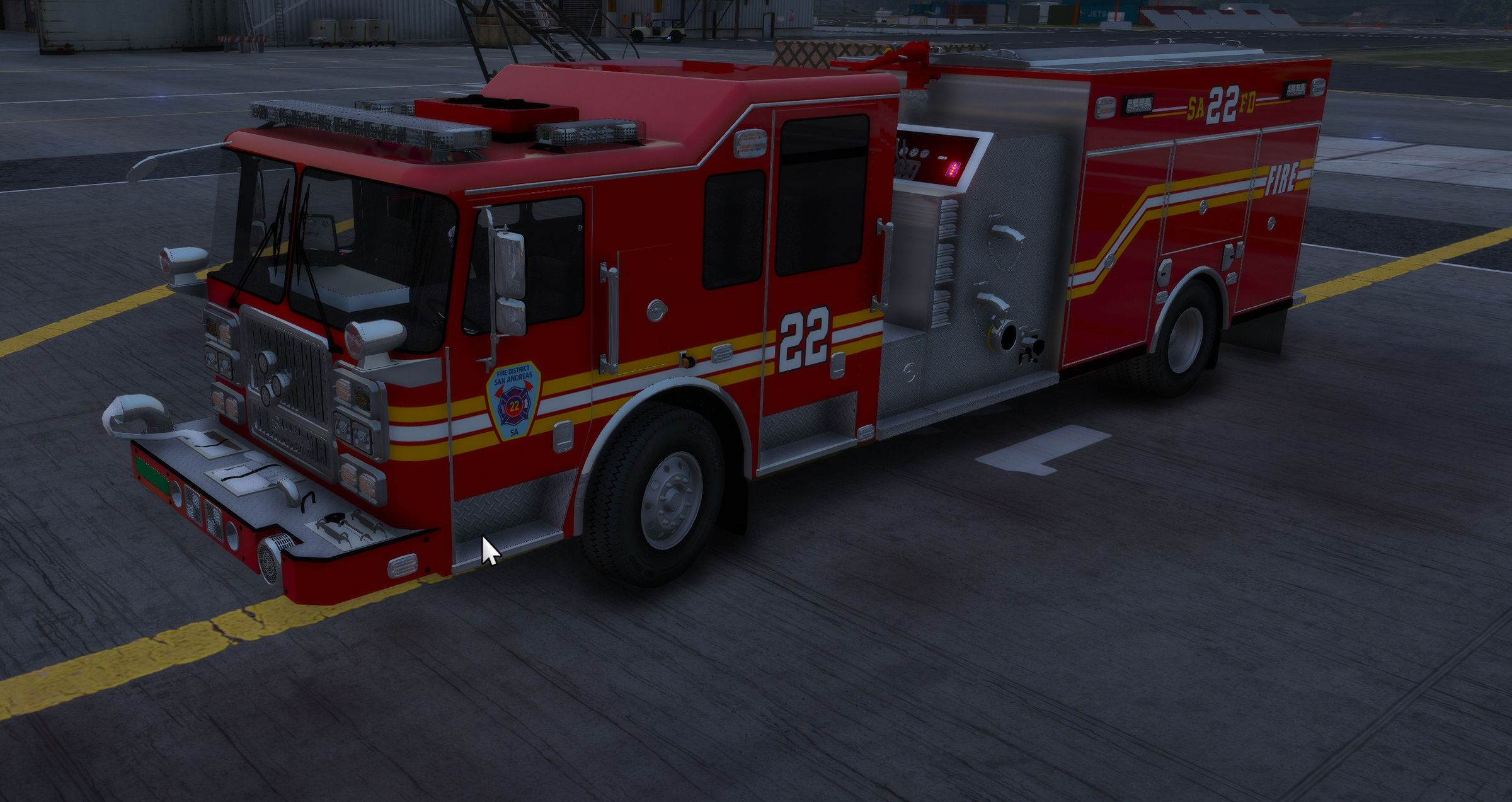 top mount seagrave rescue engine | Kickapoo Kustoms